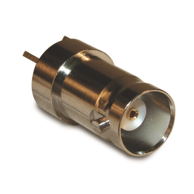 Amphenol RF 112515 Series, Plug BNC Connector, 50Ω, Solder Cup Termination, Straight Body