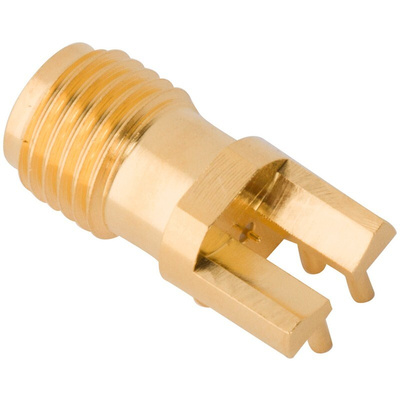 Amphenol RF 531-40188 Series, jack Cable Mount SMA Connector, 50Ω, Crimp Termination, Straight Body