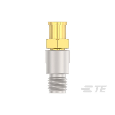 TE Connectivity, jack Cable Mount SMA Connector, 50Ω, Cable Termination, Straight Body