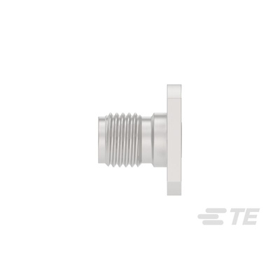 TE Connectivity, jack Flange Mount SMA Connector, 50Ω, Screw Termination, Straight Body