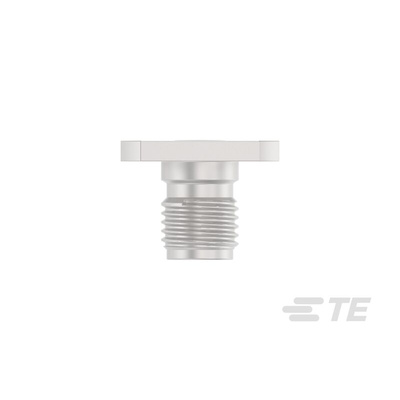 TE Connectivity, jack Flange Mount SMA Connector, 50Ω, Screw Termination, Straight Body