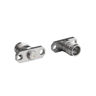 Bulgin Male/Female Flange Mount Circular Coaxial Connector, Jack Screw Termination, Straight Body