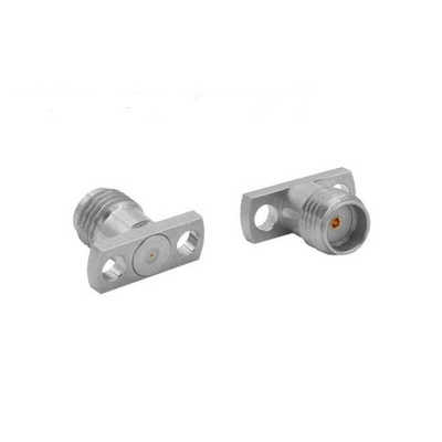 Bulgin, jack Flange Mount Circular Coaxial Connector, Plug In Termination, Straight Body