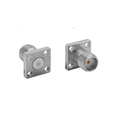 Bulgin, jack Flange Mount Circular Coaxial Connector, Plug In Termination, Straight Body