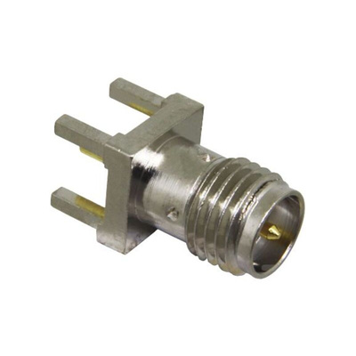TE Connectivity, jack PCB Mount SMA Connector, Solder Termination, Straight Body