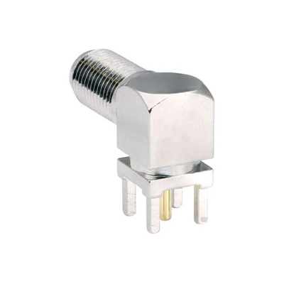 TE Connectivity, jack PCB Mount SMA Connector, Through Hole Termination, Straight Body