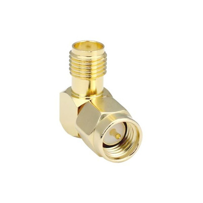 TE Connectivity, jack PCB Mount SMA Connector, Through Hole Termination, Right Angle Body