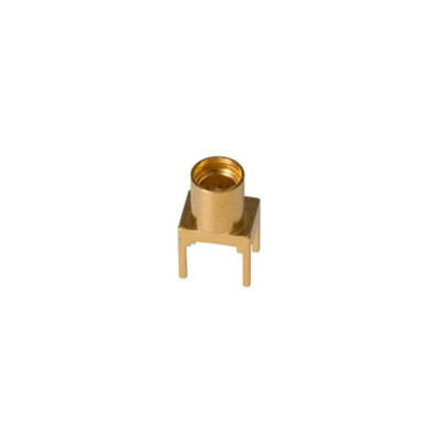 jack Surface Mount Micro Miniature Coaxial Connector, Coaxial Cable Termination, Straight Body