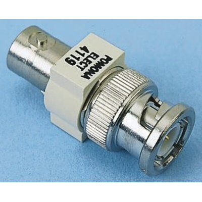 50Ω RF Attenuator Straight BNC Connector BNC Plug to BNC Socket, Operating Frequency 500MHz