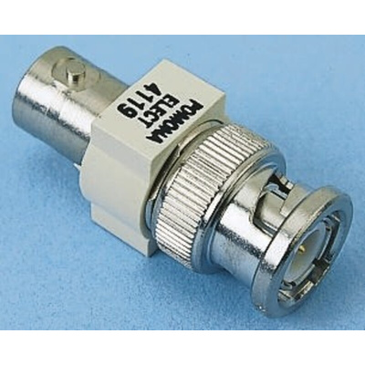 50Ω RF Attenuator Straight BNC Connector BNC Plug to BNC Socket, Operating Frequency 500MHz
