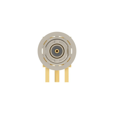 TE Connectivity 2446155 Series, jack Panel Mount BNC Connector, PCB Termination, Straight Body