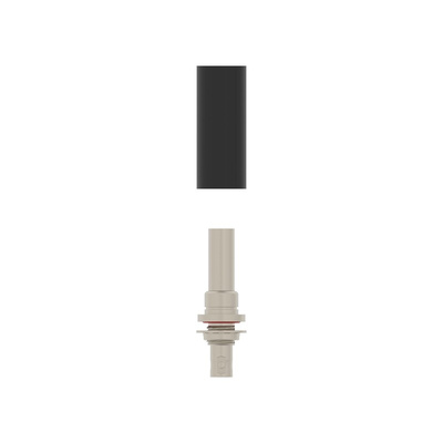 TE Connectivity 2446194 Series Plug Panel Mount BNC Connector, Crimp Termination, Straight Body