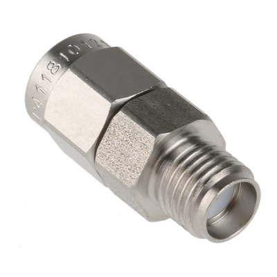 50Ω RF Attenuator Straight SMA Connector SMA Plug to Socket 10dB, Operating Frequency DC → 18GHz