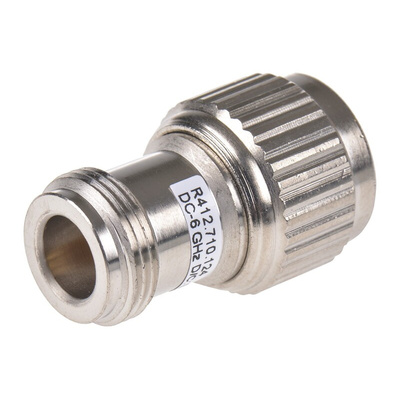50Ω RF Attenuator N Connector N Plug to N Socket 0.5 dB, 10 dB, Operating Frequency DC → 6GHz