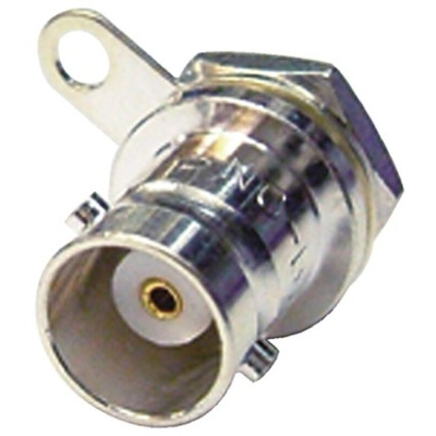 Tajimi Electronics, jack Panel Mount BNC Connector, 75Ω, Straight Body