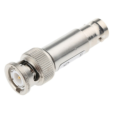 50Ω RF Attenuator BNC Connector BNC Plug to BNC Socket 20dB, Operating Frequency 6GHz
