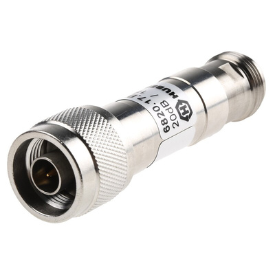 50Ω RF Attenuator N Connector N Plug to N Socket 1 dB, 20 dB, Operating Frequency 18GHz