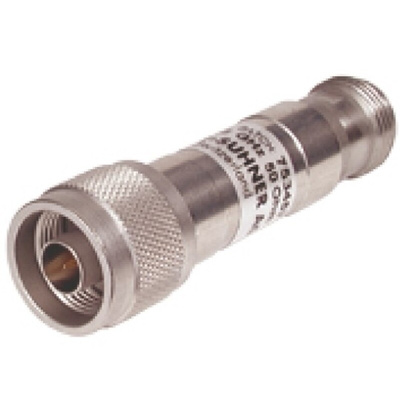 50Ω RF Attenuator N Connector N Plug to N Socket 1.5 dB, 30 dB, Operating Frequency 18GHz