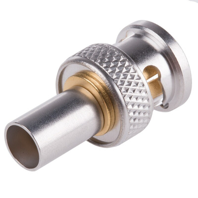 Radiall, Plug Cable Mount BNC Connector, 75Ω, Crimp Termination, Straight Body