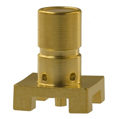 Cinch Connectors SMB Series, jack PCB Mount SMB Connector, 50Ω, Solder Termination, Straight Body