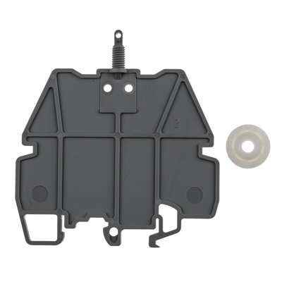 Entrelec SCFCV Series End Cover for Use with DIN Rail Terminal Blocks