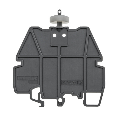Entrelec SCFCV Series End Cover for Use with DIN Rail Terminal Blocks