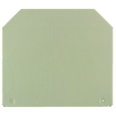 Weidmuller W Series End Cover for Use with DIN Rail Terminal Blocks, ATEX