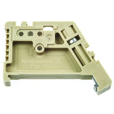 Weidmuller EW Series End Stop for Use with DIN Rail Terminal Blocks, ATEX