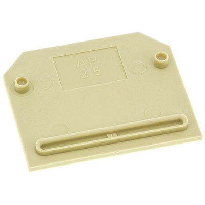 Weidmuller SAK Series End Cover for Use with DIN Rail Terminal Blocks, ATEX