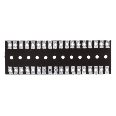 RS PRO Barrier Strip, 36 Contact, 6.35mm Pitch, 2 Row, Solder Termination