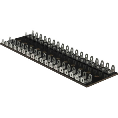 RS PRO Barrier Strip, 36 Contact, 6.35mm Pitch, 2 Row, Solder Termination