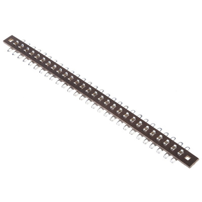 RS PRO Barrier Strip, 28 Contact, 6.3mm Pitch