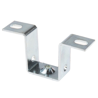 RS PRO Square Bracket for Use with Top Hat DIN Rail