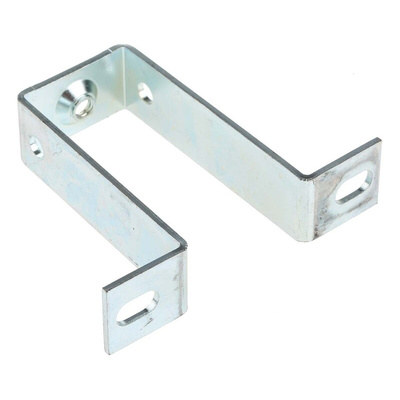 RS PRO Square Bracket for Use with Top Hat DIN Rail