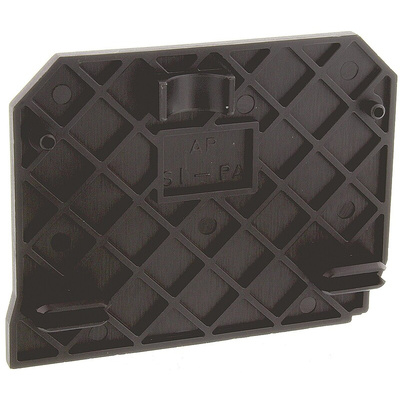 RS PRO End Cover for Use with Fused Terminal Block