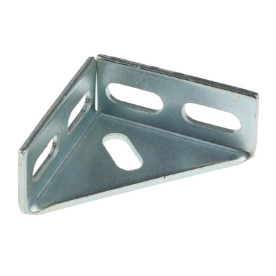 RS PRO Angled Bracket for Use with DIN Rail
