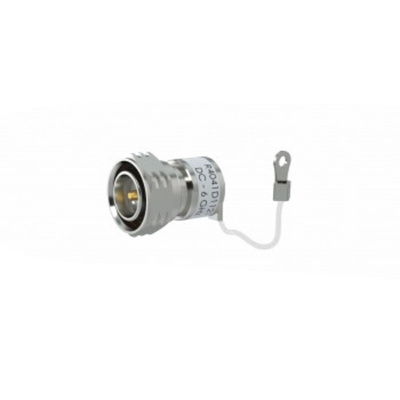 Radiall 50Ω Straight BNC Terminator, 4GHz, 2W Average Power Rating