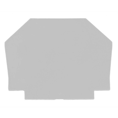 RS PRO End Plate for Use with Feed Through Terminal Block
