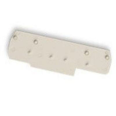 RS PRO End Plate for Use with QME4 2.5 Terminal Blocks, RSPRO QM 2/2