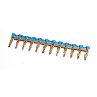 RS PRO Jumper Bar for Use with RS Pro Full 6 Terminal Blocks, 25A