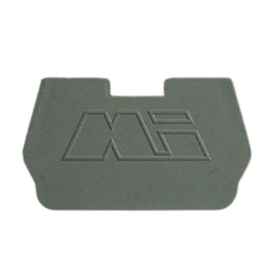 RS PRO End Plate for Use with 4, 6 Series Terminal Blocks, RS PRO Full 2.5