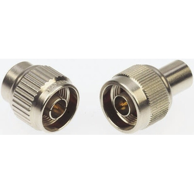 Radiall 50Ω Straight N RF Terminator, 0 → 12.4GHz, 1W Average Power Rating
