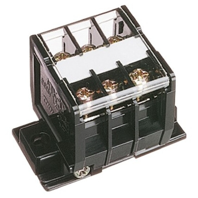 Toyogiken Barrier Strip, 8mm Pitch, 20A, 600 V, Screw Down Termination