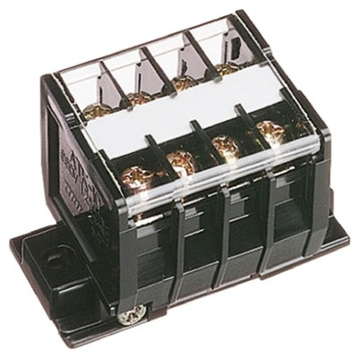 Toyogiken Barrier Strip, 8mm Pitch, 20A, 600 V, Screw Down Termination