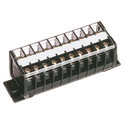 Toyogiken Barrier Strip, 8mm Pitch, 20A, 600 V, Screw Down Termination