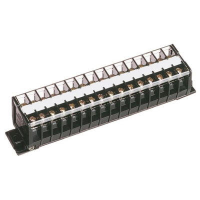 Toyogiken Barrier Strip, 8mm Pitch, 20A, 600 V, Screw Down Termination