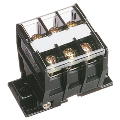 Toyogiken Barrier Strip, 10mm Pitch, 30A, 600 V, Screw Down Termination