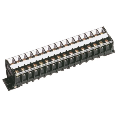 Toyogiken Barrier Strip, 10mm Pitch, 30A, 600 V, Screw Down Termination