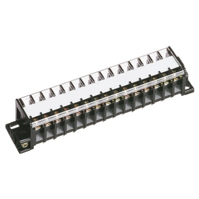 Toyogiken Barrier Strip, 7mm Pitch, 15A, 250 V, Screw Down Termination