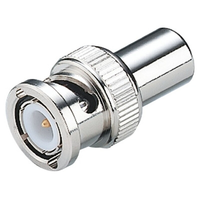 Yuetsu 50Ω Straight BNC Plug to BNC Socket Coax Terminator, Cable Mount, 0 → 600MHz, 0.5W Average Power Rating